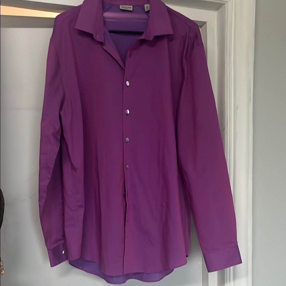 Men's Purple Dress Shirt